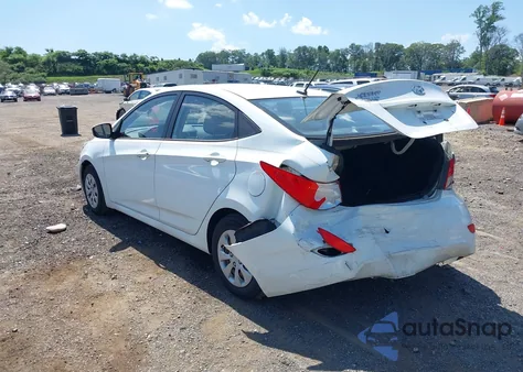 2016 Hyundai Accent Se from USA, damaged, VIN KMHCT4AE2GU976091